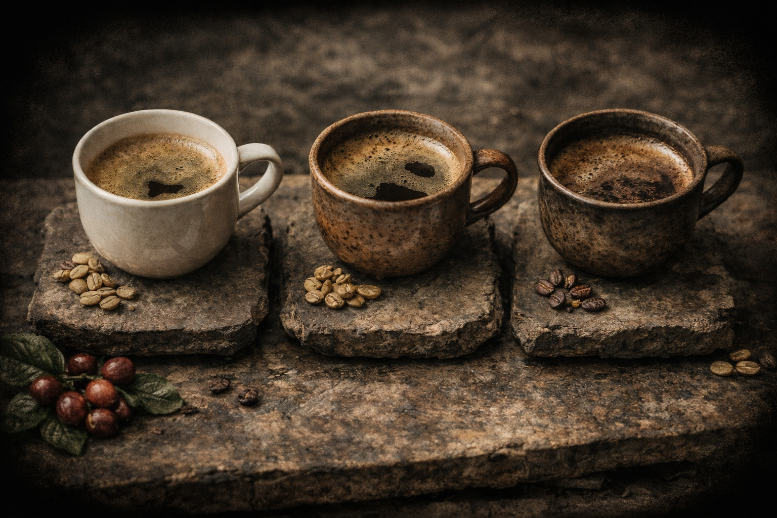 Different coffee processing methods used by home roasters washed honey natural